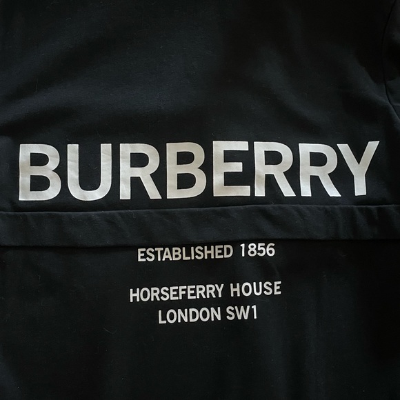 Burberry Men’s Acklow Logo-back Sweatshirt - Picture 4 of 5